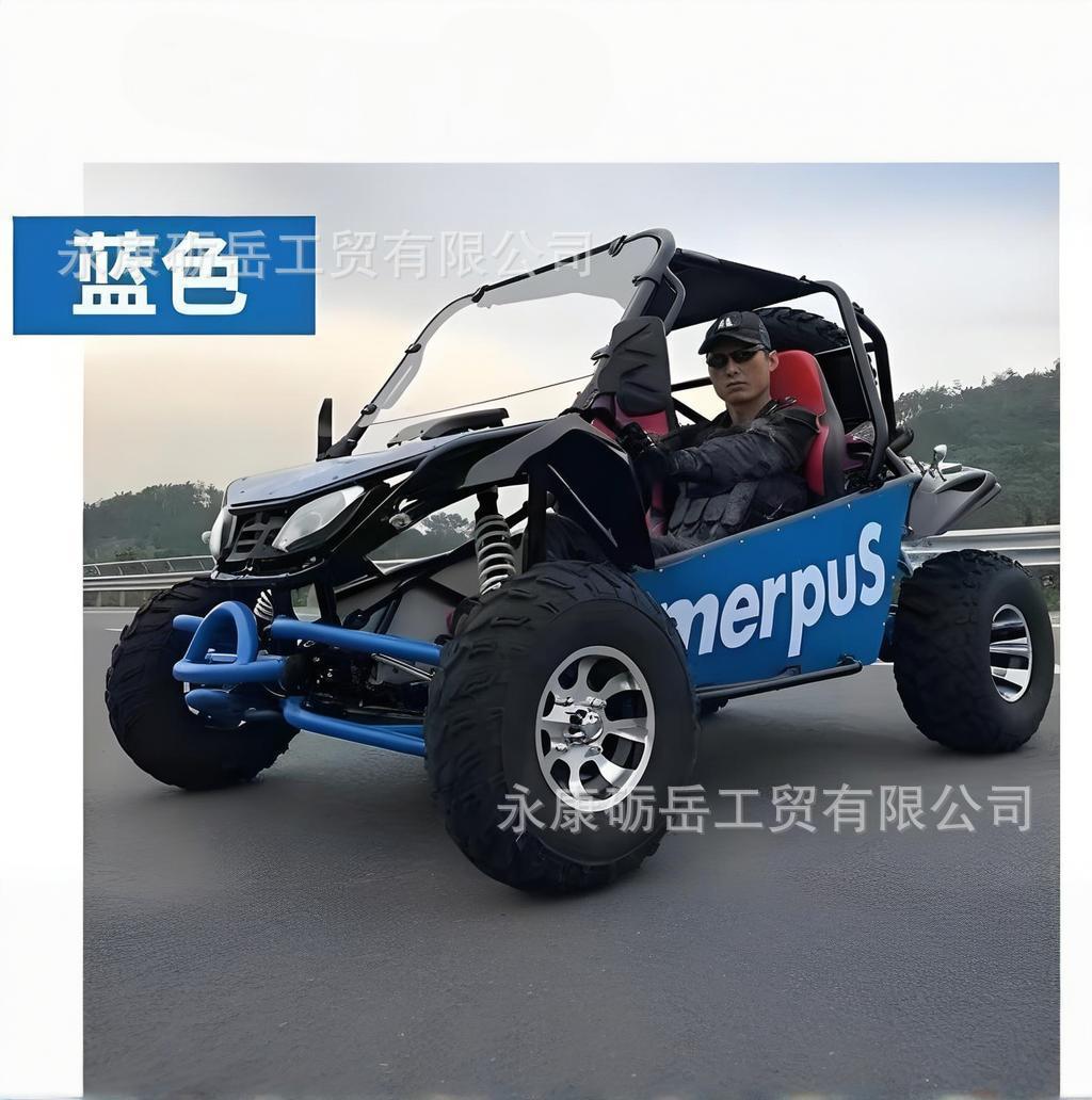 Los fabricantes personalizan el kart todoterreno biplaza 200cc suspensión independiente ATV grande 4 ruedas tracción en las cuatro ruedas kart