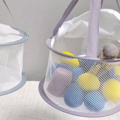 Drying net bag with cover, dust-proof and mold-proof powder puff, air cushion, beauty egg tool, drying basket, makeup brush cleaning artifact
