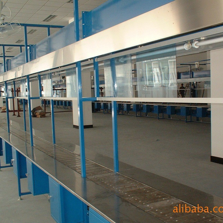 不锈钢链板输送机食品加工电瓶车装配生产线冰箱洗衣机组装流水线