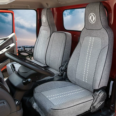 Modelə uyğun (Original) oturacaq örtükləri: Tuoxing Dolica Seat Cover - linen-ice-silk-elegant-gray-a-set-of-driver-and-passenger-remark-model-when-placing-order-other-models-can-also-be-customized