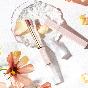 Novo5753 Silky Mist Raincoat Lipstick, Waterproof Makeup Setting, Film-Forming, Not Easy to Stick to the Cup to Lock Lip Color