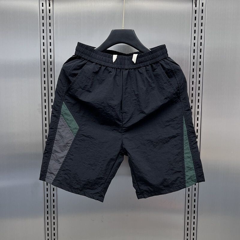 Spring New Women's Fashion Summer Sports Shorts Men's Retro Trendy Versatile Straight-Leg Knee-Length Shorts Hong Kong Style for Teenagers Spring New Women's Fashion Summer Sports Shorts Men's Retro Trendy Versatile Straight-Leg Knee-Length Shorts Hong Kong Style for Teenagers