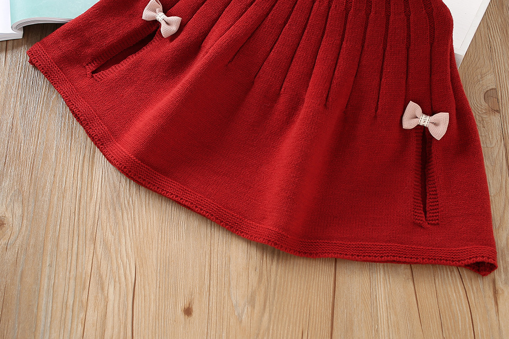 Elegant Cute Streetwear Solid Color Polyacrylonitrile Fiber Knit Girls Outerwear display picture 5