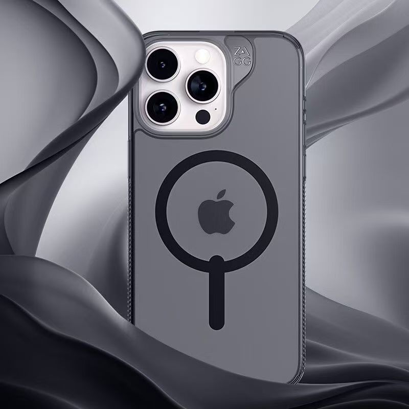 Aplicable a iPhone 16 Plus Apple 16 ProMax Protector Case Smoke Magnet Phone Case