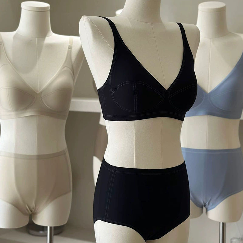 Цельное бесшовное нижнее белье с невидимой талией, дышащие и удобные голые женские трусы с персиковыми бедрами 1686K