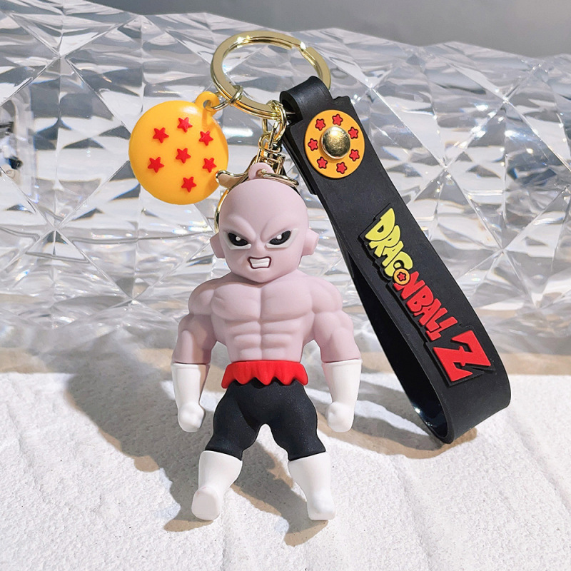 2024新しいドラゴンボールのキーホルダーのストラップのアニメの自動車のカバンは子供のプレゼントの漫画の孫悟空を飾ります。|undefined