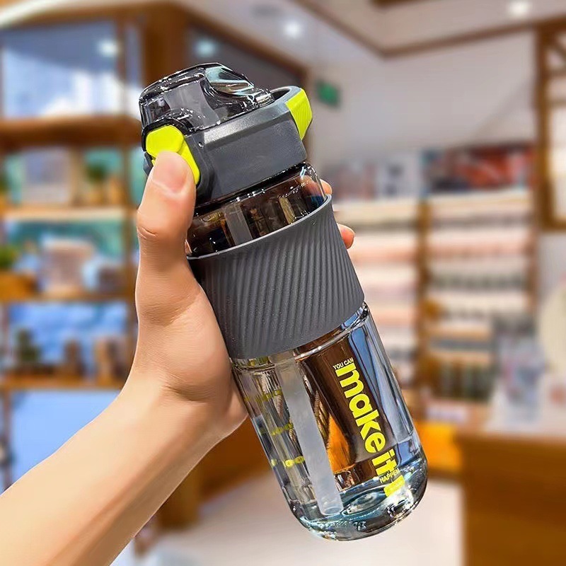 ストローカップの新型パーマ防止運動スケールロックは、プラスチックの水筒を投げることができます。|undefined