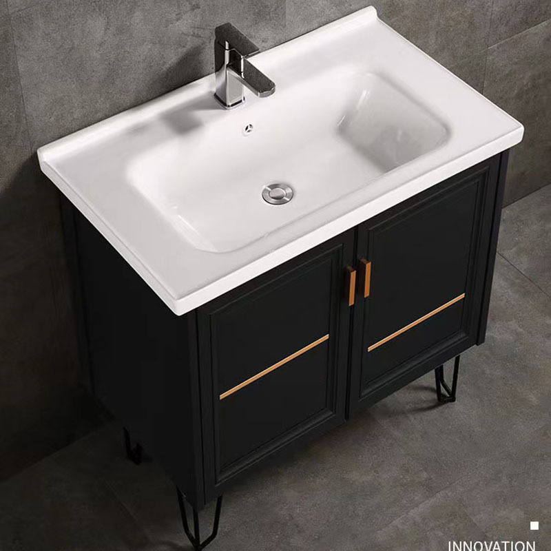 Ceramic Integrated Basin Separate Washbasin Bathroom Countertop Bathroom Semi-Embedded Washbasin Sink