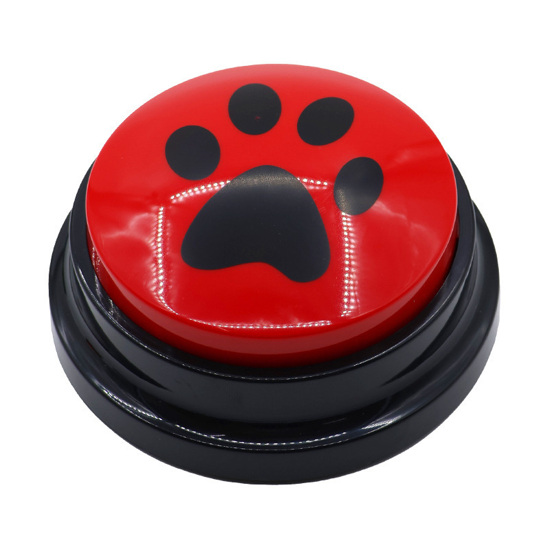 猫咪说话按钮宠物交流按键发声器狗狗按铃吃饭玩具录语音训练神器|undefined