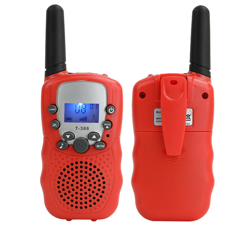 儿童对讲器亲子玩具 小型无线远距离通话儿童对讲机 户外玩具电话