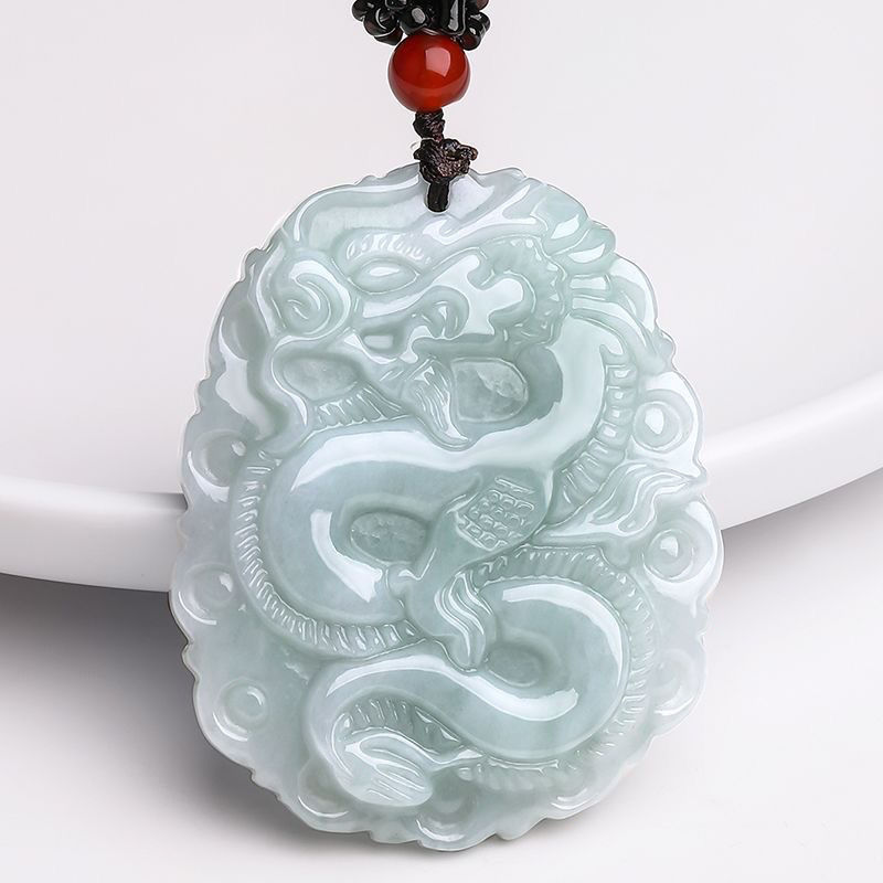 Jade Dragon pendant genuine A goods zodiac Dragon jade pendant necklace men's jade pendant A goods lace Dragon brand Jade Dragon pendant genuine A goods zodiac Dragon jade pendant necklace men's jade pendant A goods lace Dragon brand