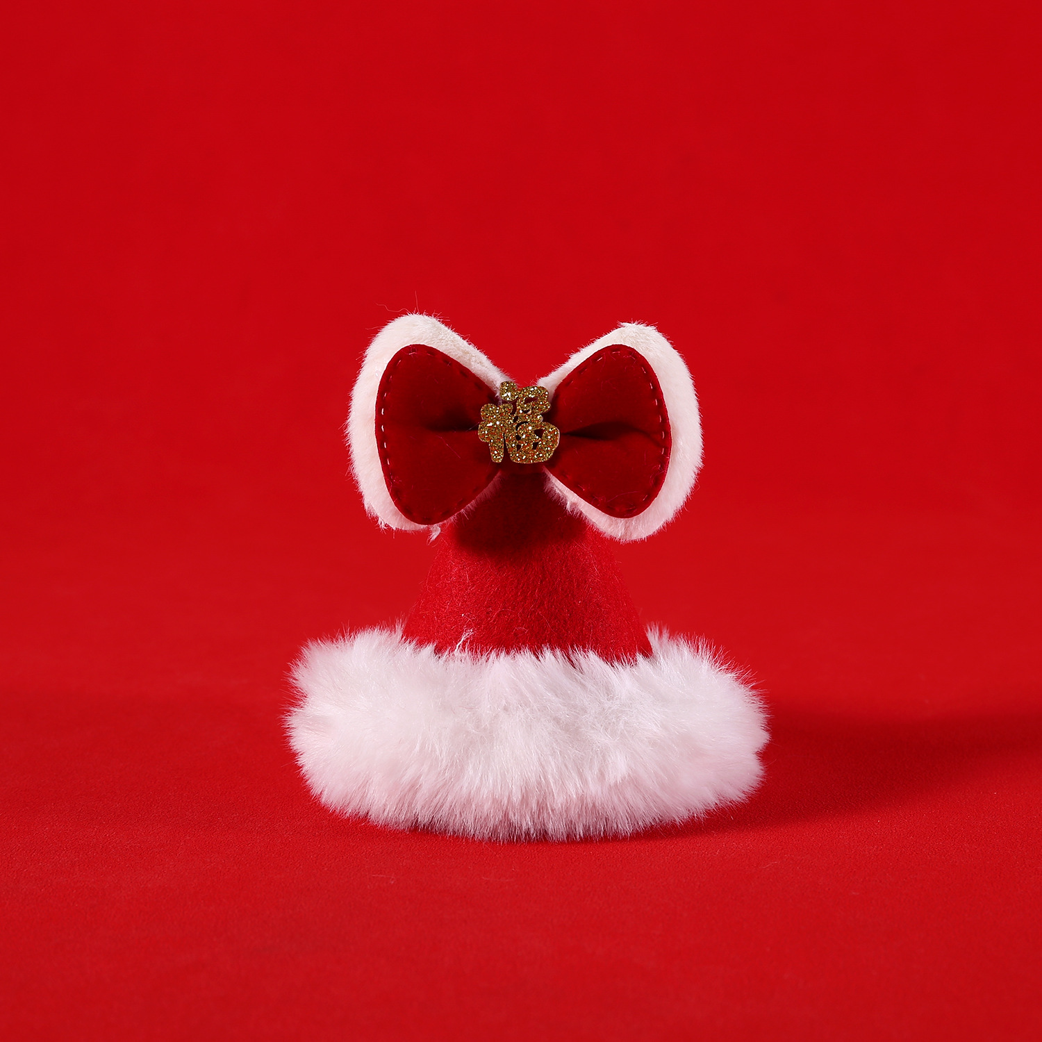 Mascota Año Nuevo bufanda sombrero traje gato cachorro rojo sobre fu carácter de lana Año del Dragón festivo rojo arco caliente image 7