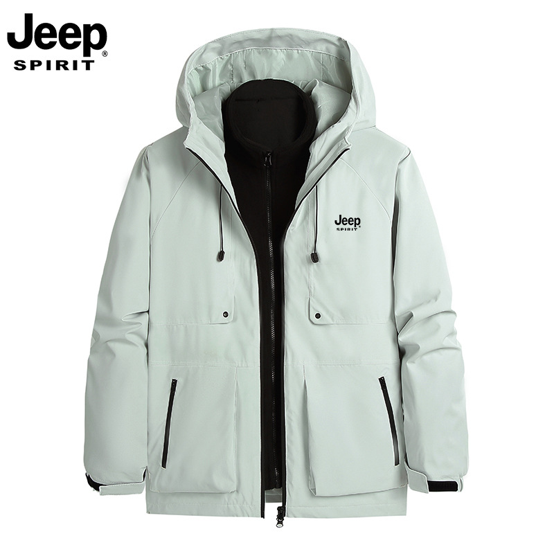 JEEP SPIRIT Jeep Jacket Coat Unisex Autumn and Winter Jacket Supports Group Purchase and Customization