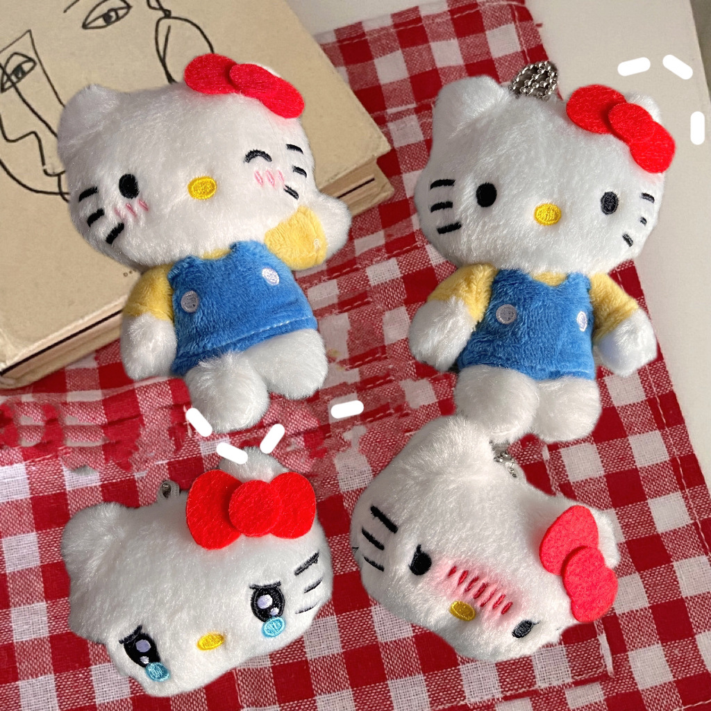 小红书同款hellokitty挂件可爱招手表情包小kt猫包包挂饰现货批发-阿里巴巴