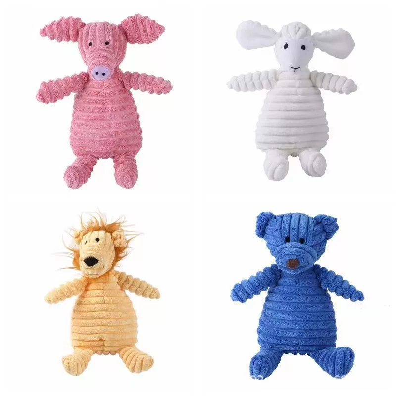 Антистрессовая игрушка для питомца, Training Plush Animals — новая коллекция, многопро видов цвета