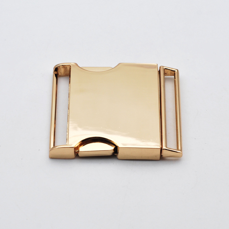 Aleación de zinc hebilla metálica hebilla de hardware decorativo abrigo abajo chaqueta hebilla de cinturón mochila al por mayor