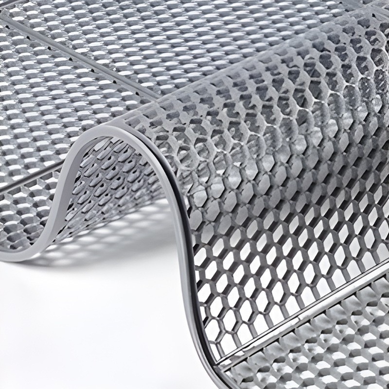 회색 벌집 모양 원형 육각 4.5mm 두께, 고밀도 강화형