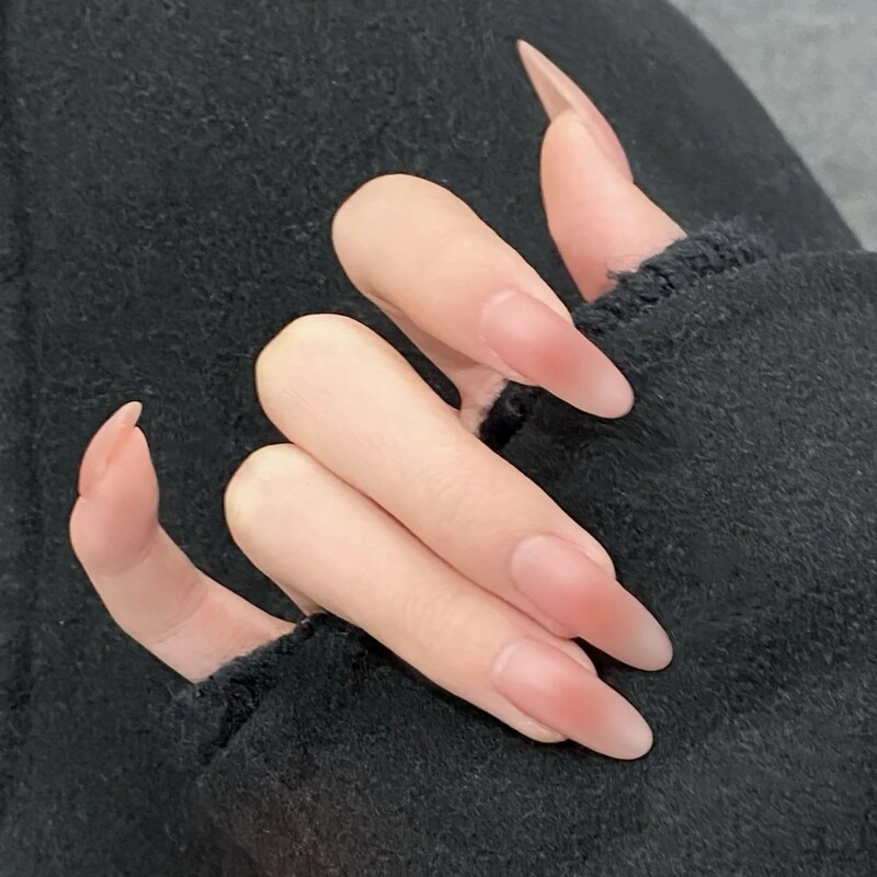 Pink and White Gradient Wearable Nails, Simple Removable Manicure, Mid-Length, Repeatable Wearable Nails, Manicure Wholesale Pink and White Gradient Wearable Nails, Simple Removable Manicure, Mid-Length, Repeatable Wearable Nails, Manicure Wholesale