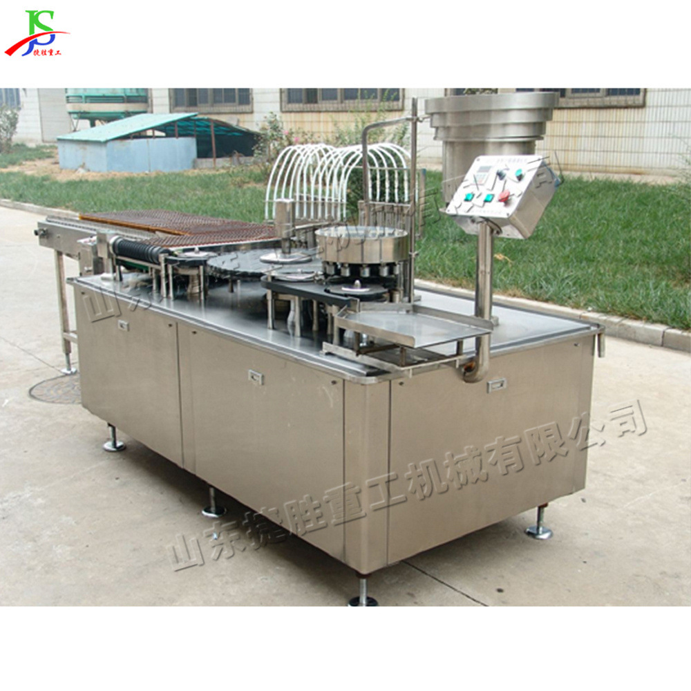 máquina de llenado de líquido oral de alta velocidad máquina de llenado de líquido farmacéutico control numérico horizontal pequeño diámetro dispositivo de agrupación