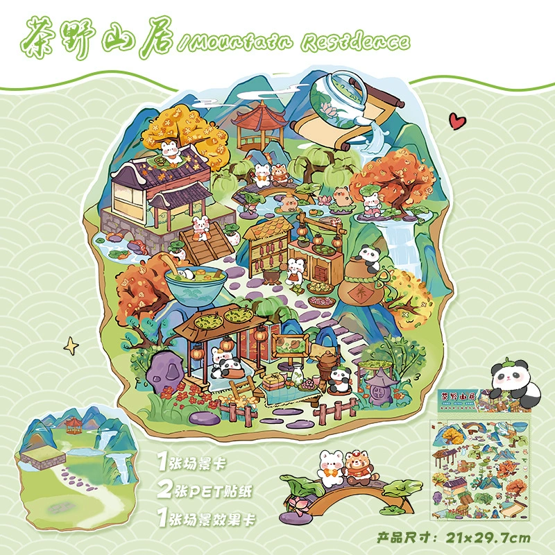 Big sticker, three dimensional stickers, 3D, scheduler