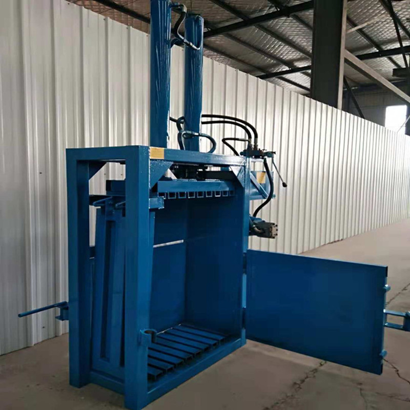 边角料 扎带液压打包机 废品箱纸板薄膜打包机 工业废塑料压包机