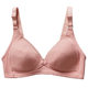 Nursing Bra Pure Cotton Thin Pregnant Women's Underwear Gather-up Nursing Bra plus size Breast Milk Postpartum Pregnancy Summer