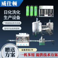 洗衣液生产设备 洗衣液生产线 设备一机多用 厂家直供送配方