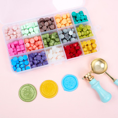 Full set of fire paint seal wholesale wax grain melting furnace spoon handle pad stirring needle stick children's handbook fire paint seal head