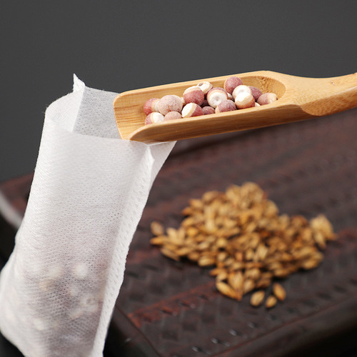 100 pieces of 7*10cm flat mouth heat-sealed disposable filter bag tea bag spice bag tea leaf bag