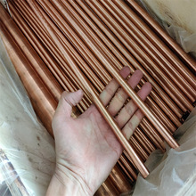 t2紫銅棒 紅銅棒圓棒實心純銅棒電極用銅 放電導電銅棒圓柱現貨