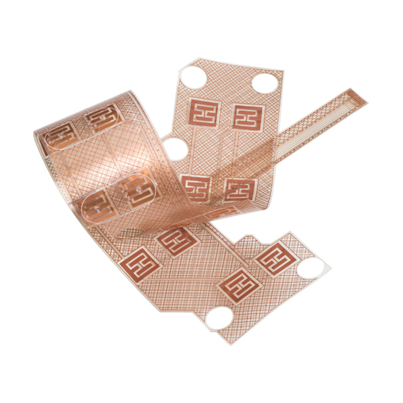 Placa de circuito flexible FPC transparente para mascotas, placa suave resistente a altas temperaturas, cable ultrafino, prueba de placa de circuito de película PCB de doble capa