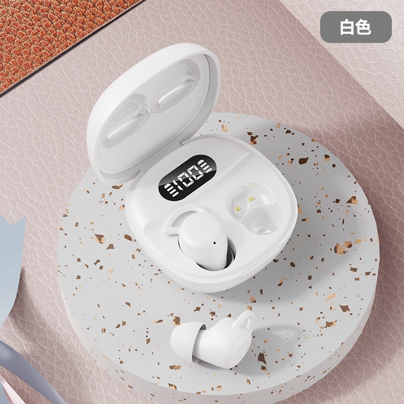 X55ステルス睡眠イヤホン骨伝導ミニ超小型ノイズ低減デジタル長航続マカロンbluetoothイヤホン|undefined