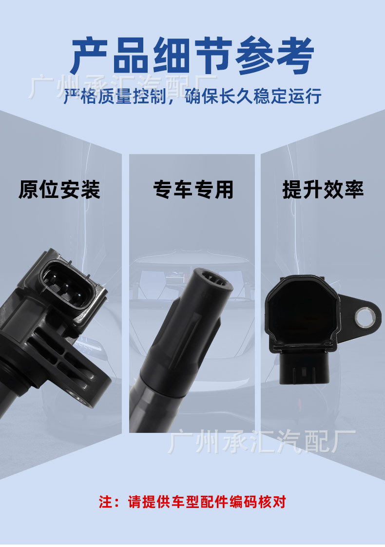 Fk044412305 Is Suitable for Byd F3R Qin Pro Surui G3 Yuan F3 Car Ignition Coil Parts