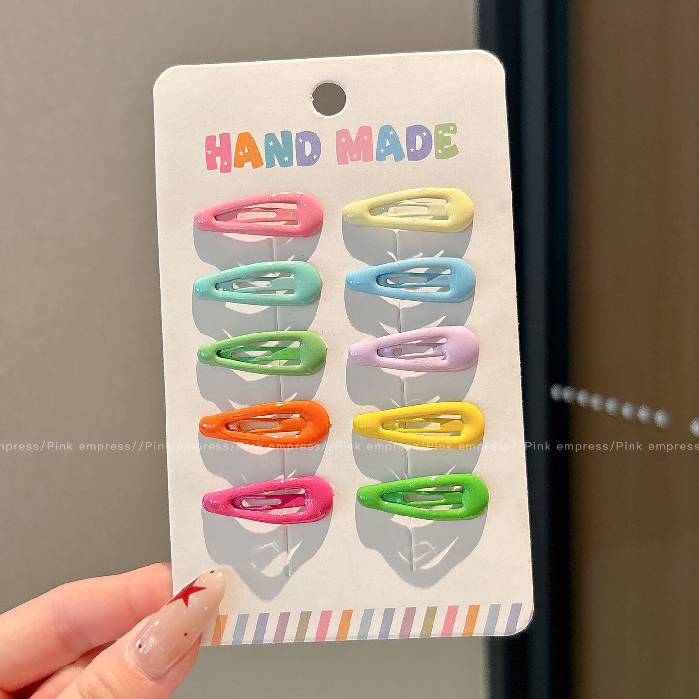 Broches para Cabello BB con Estrella de Cinco Puntas Aleación para Mujeres