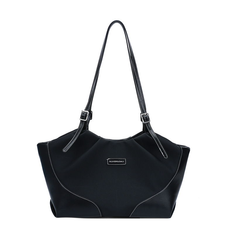 New Large Capacity Versatile Commuter Tote Bag, Stylish Casual Shoulder Bag, Premium PU Leather Underarm Bag for Women - Thumbnail 8