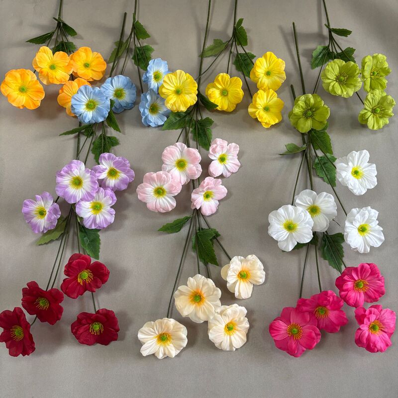 4-Head Simulated Butterfly Flower Daily Home Decoration Photography Props Posing Wedding Decoration Home Photography Set