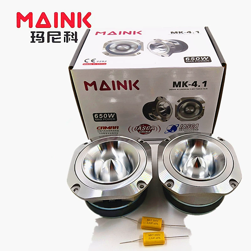 Производители напрямую поставляют новый автомобильный динамик 600W автомобильный модифицированный твитер MK-4.1 алюминиевый твитер