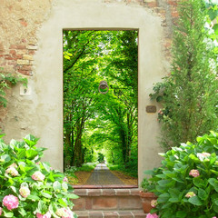 尚易SP-F1312森林3D冰箱門牆貼自粘木門翻新衣櫃改造廠家批發門貼