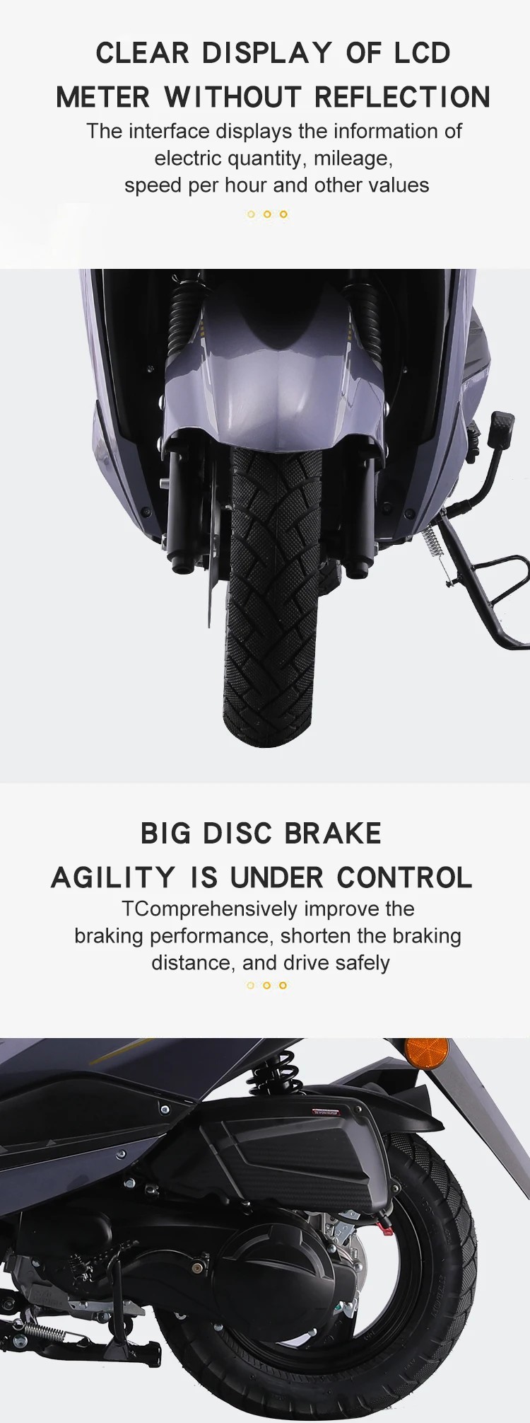 New Year's Hot-Selling Affordable Sl Shangling Popular 125Cc Adult Two-Wheel Scooter Fuel Batch