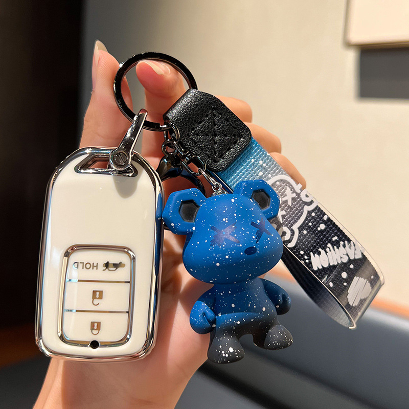 Imágenes aplicables Funda para llaves de coche Nuevo Civic Accord crv de décima generación Binzhi xrv Crown Road Lingpai Fit Shell Hebilla