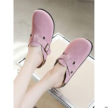 K 75746 Suede tock Slip On Slippers ŷ���羳����ѷ����ͨ