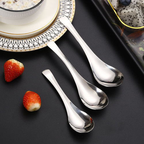 304 stainless steel spoon, Chinese soup spoon, rice spoon, round bottom spoon, Sinan spoon, palace spoon, multi-specification eating spoon