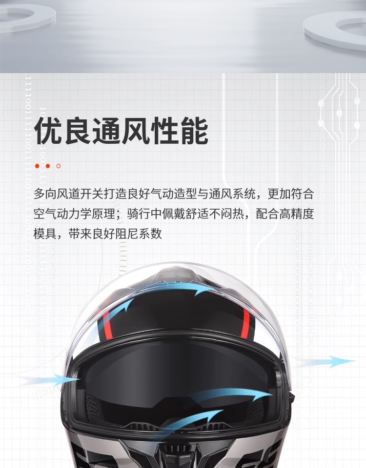 4XL Motorcycle Helmet Full Helmet with Bluetooth Headset Extra Large Size