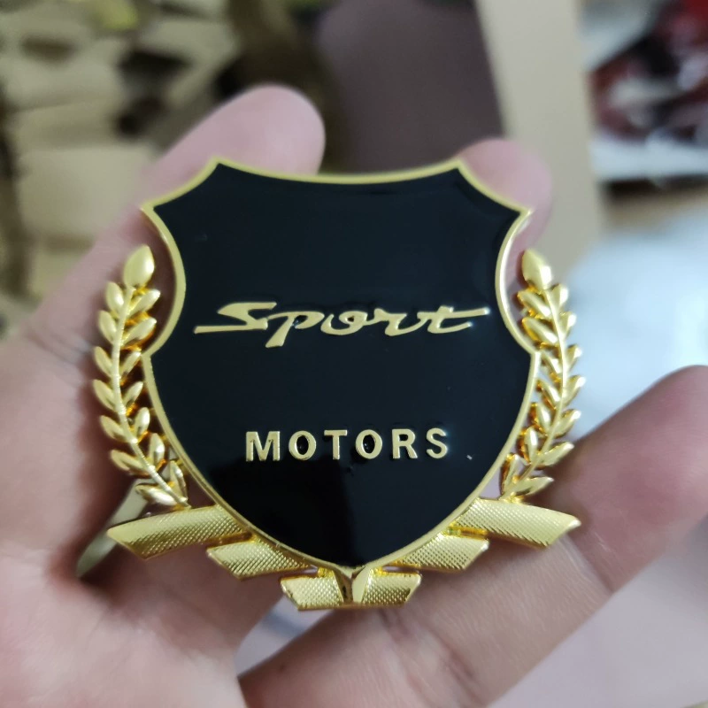 Автомобильные металлические боковые этикетки Автомобильные наклейки VIP креативные персонализированные трехмерные металлические боковые оконные этикетки для автомобильных декоративных принадлежностей