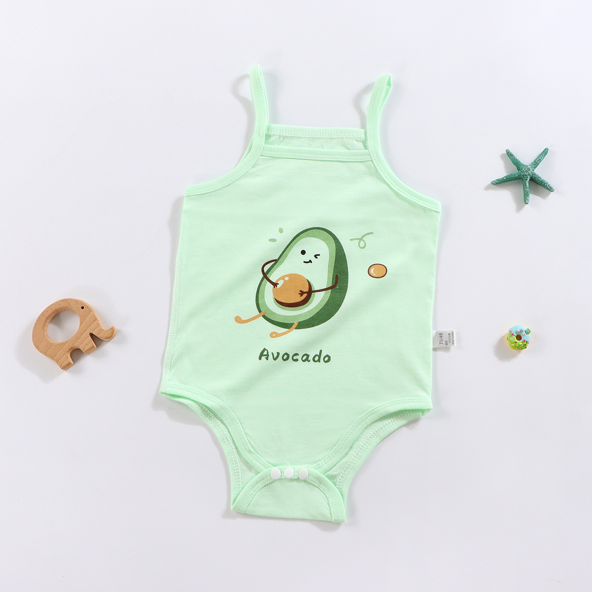 Bebé sin mangas cinturón de peldaño unido ropa de escalada de algodón recién nacido bebé triángulo protector de abdomen de verano delgado image 8