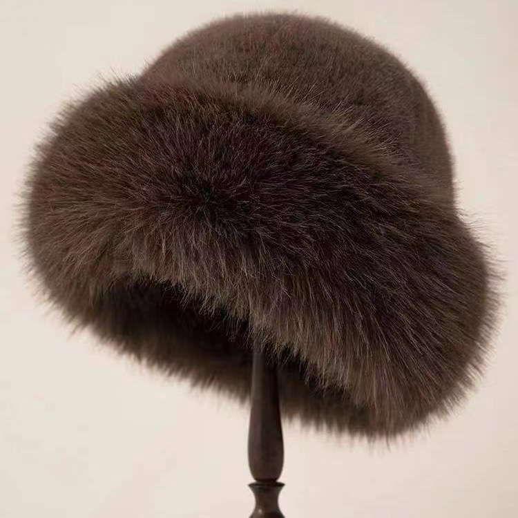 200g Weight Beanie Hat Hats Type Daily Occasion Polyester Material Solid Color Pattern Autumn&Winter Season Women's Gender Simple Style, IG Style Style Eaveless Rim Winter Woolen Hat Women's Autumn And Winter Korean Warm Hat Fashion Solid Color Face-Looking Little Wild Mongolian Hat Thickened 1