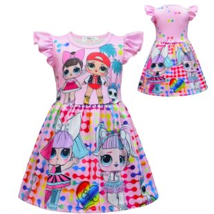 ���QŮͯȹ ��ͨ���aӡ��Ůͯ�B��ȹ �ɐی����w�w�乫��ȹ 3998