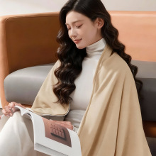 电热暖身毯发热暖披肩毯USB可水洗盖腿披肩家用办公室户外加热