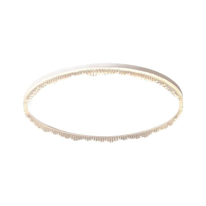 lámpara de sala de estar lámpara de techo simple moderna francesa crema viento de espectro completo protección de ojos lámparas de montaña paquete de combinación de toda la casa