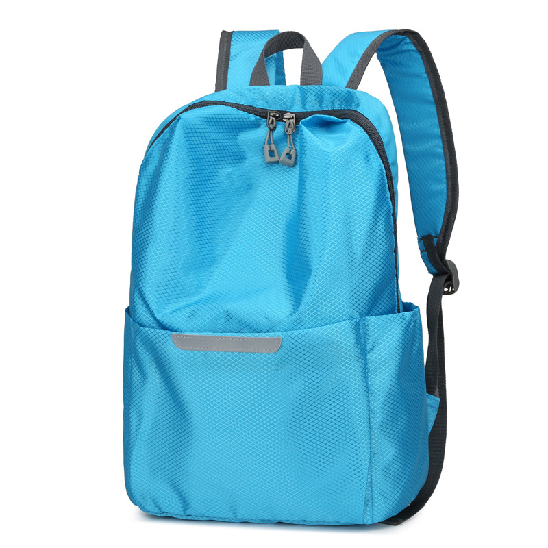 Deportes al aire libre montañismo viajes mochila ligera de gran capacidad color sólido pareja neutral bolso del alpinismo al por mayor entrega